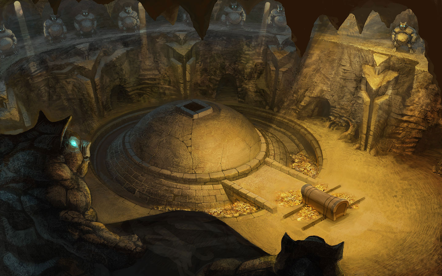 奇幻网游《龙神大陆》高清壁纸(6)