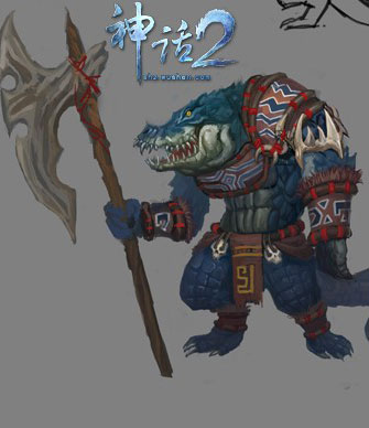 《神话2》梦蛇崛起种族职业原画截图(5)