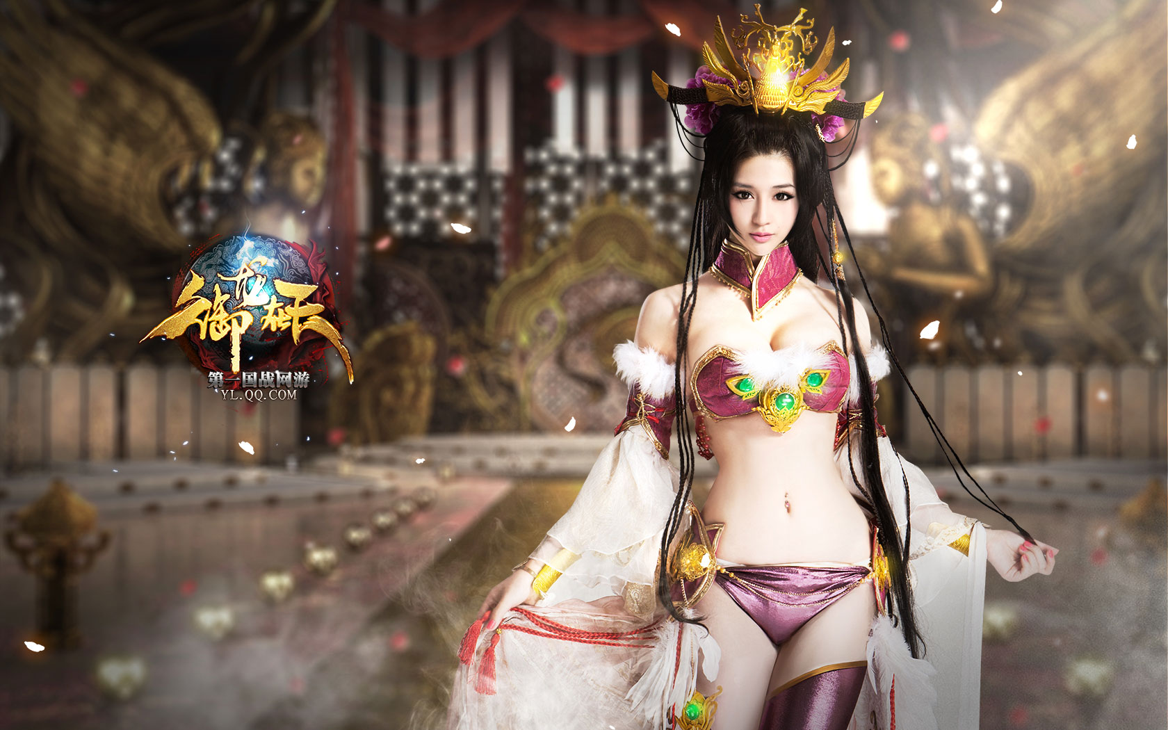 国战网游《御龙在天》美女壁纸(4)