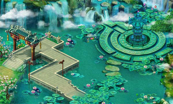 RPG网游《仙凡传》场景截图(2)