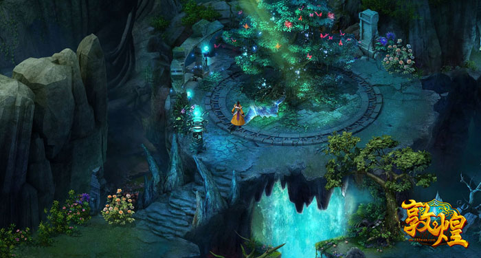 RPG网游《敦煌》游戏场景截图(4)