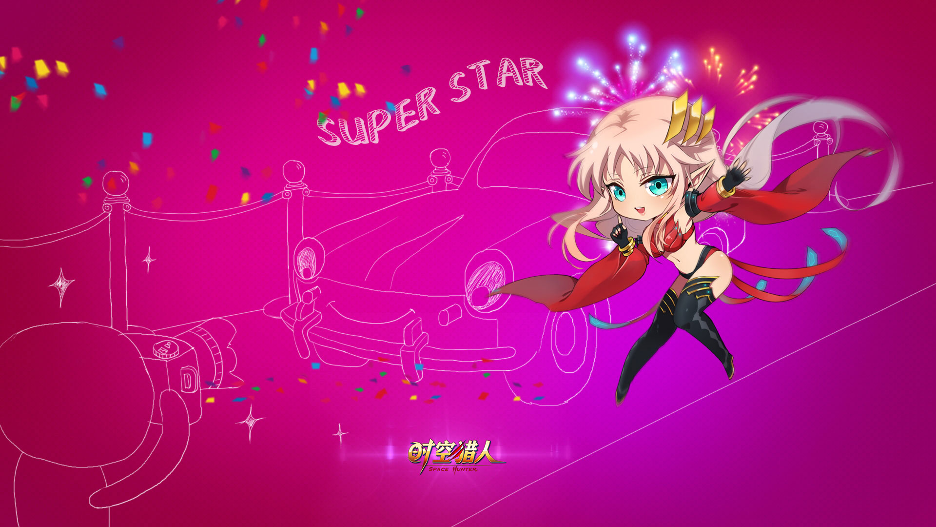 《时空猎人》Q版人物壁纸(7)