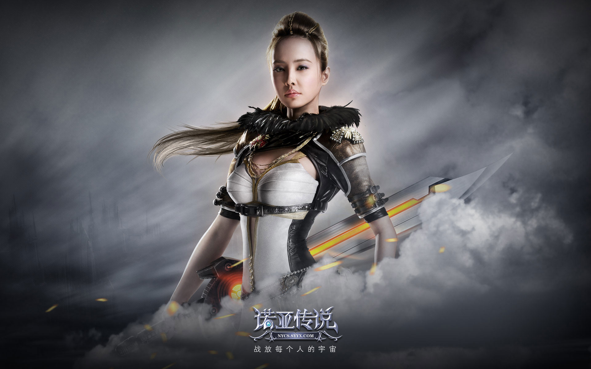 蔡依林代言网游《诺亚传说》壁纸(10)