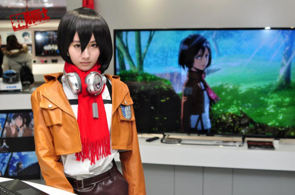 上海《进击的巨人》主题数码店(5)