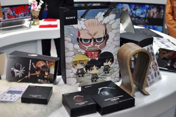 上海《进击的巨人》主题数码店(15)