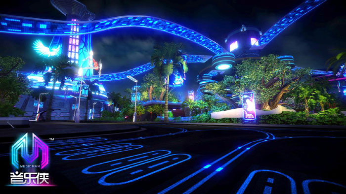 《音乐侠》未来城市截图(4)