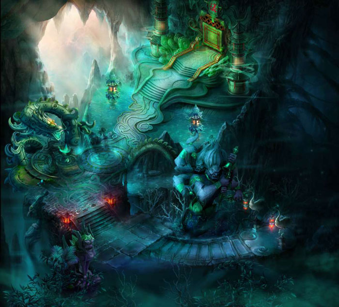 《汉王传奇》精美场景原画(7)