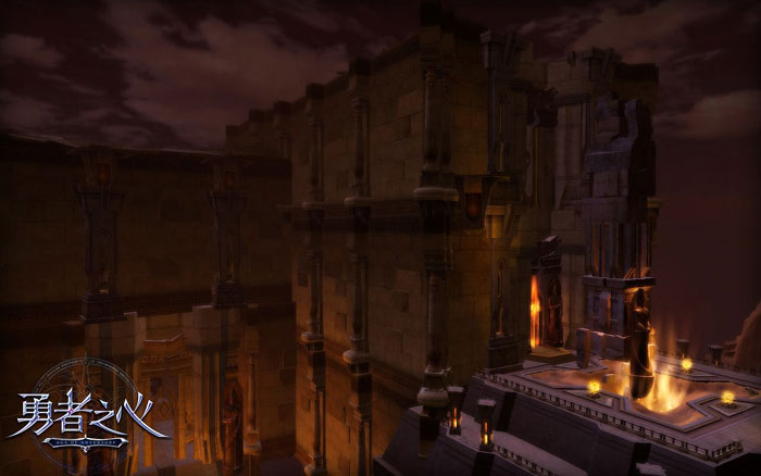 奇幻网游《勇者之心》场景原画(13)