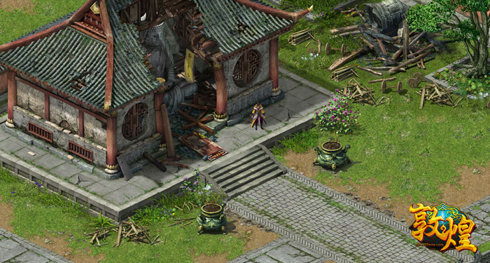 RPG网游《敦煌》游戏场景截图(5)