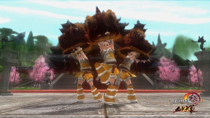 《剑网3》最新时装挂件截图(10)