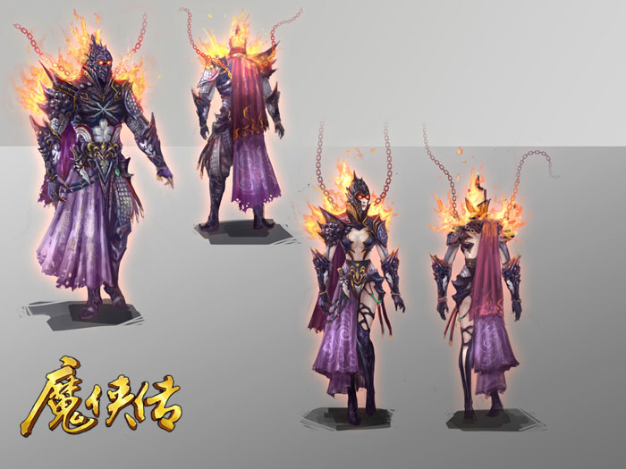 《魔侠传》精美游戏原画赏(7)