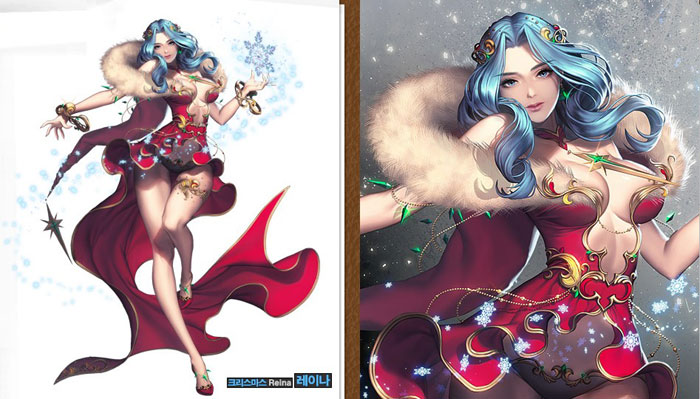 韩服《魔狱军团》圣诞新装图(2)