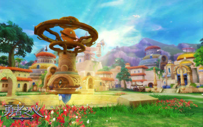 奇幻网游《勇者之心》场景原画(7)