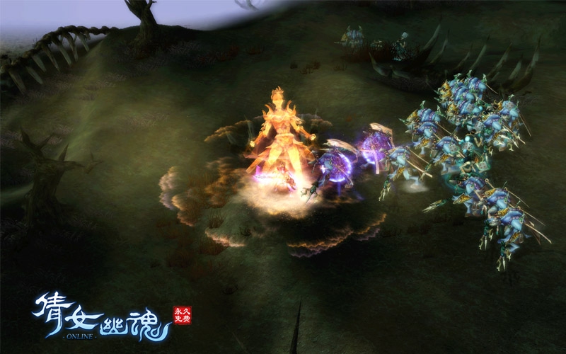 《倩女幽魂》实景战斗截图(13)