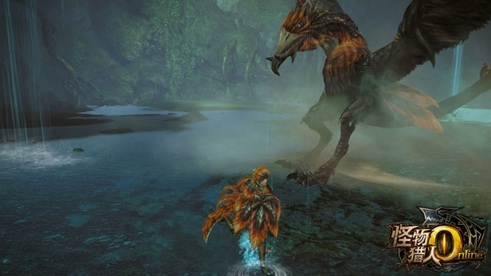 《怪物猎人OL》二测眠鸟截图(2)