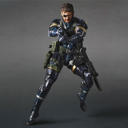 《合金装备5：零点地带》斯内克逼真手办(7)