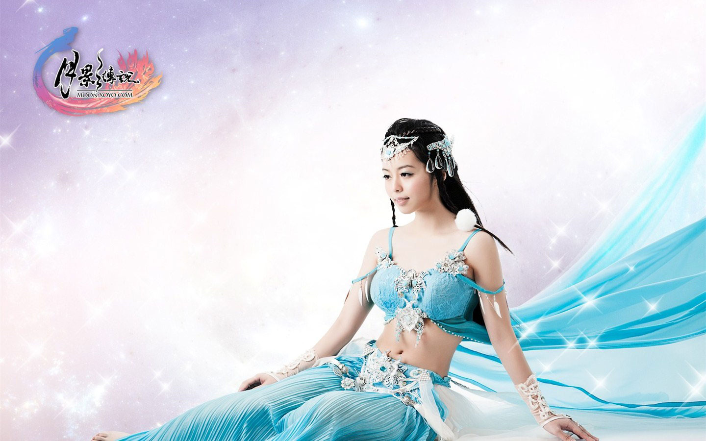 《月影传说》纳兰真精美cos壁纸(3)