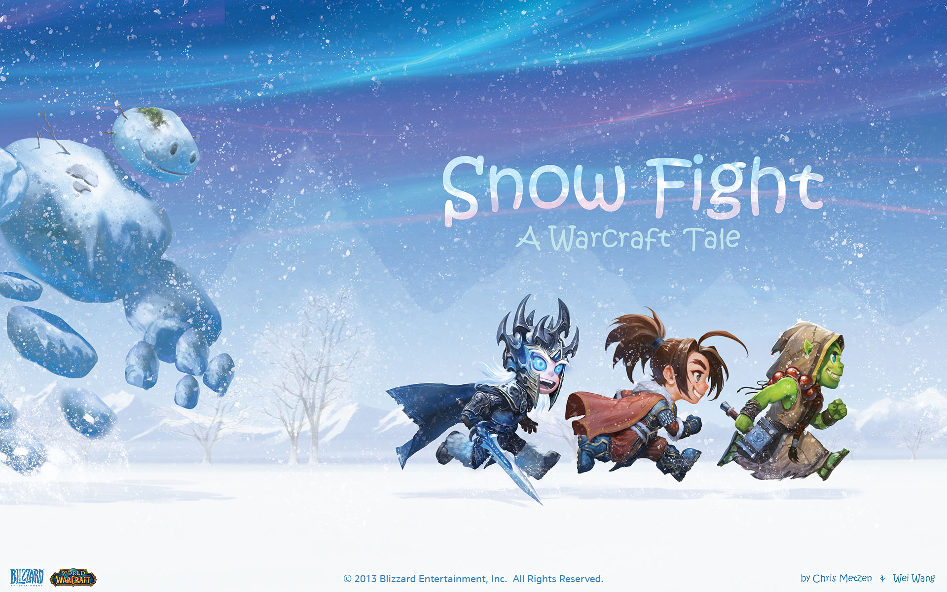 萌版《魔兽世界》桌面壁纸(4)