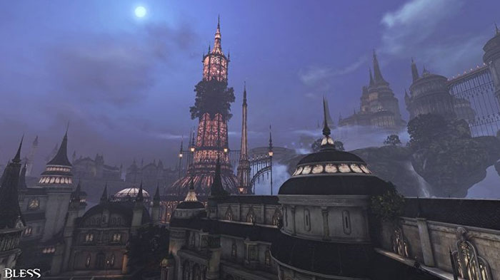 韩游《神佑》场景原画截图(2)