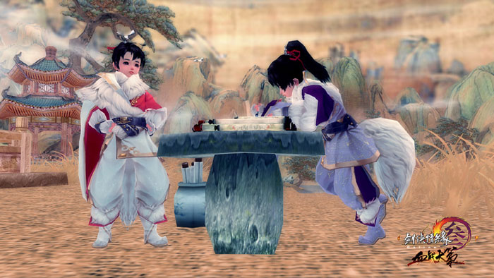 《剑网3》最新时装挂件截图(9)