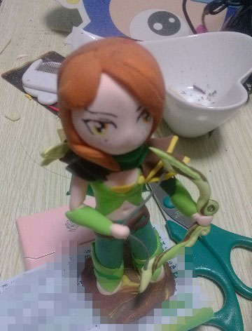 DOTA2女玩家自制萌系黏土英雄(8)