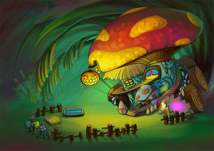 《摩登原始人》场景原画赏(5)