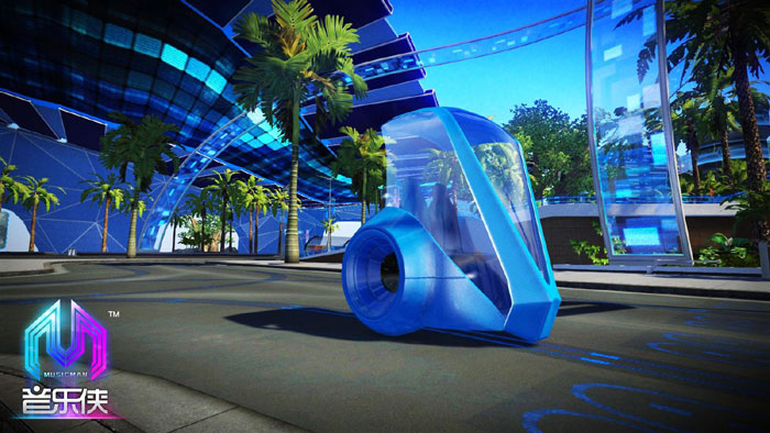 《音乐侠》未来城市截图(2)