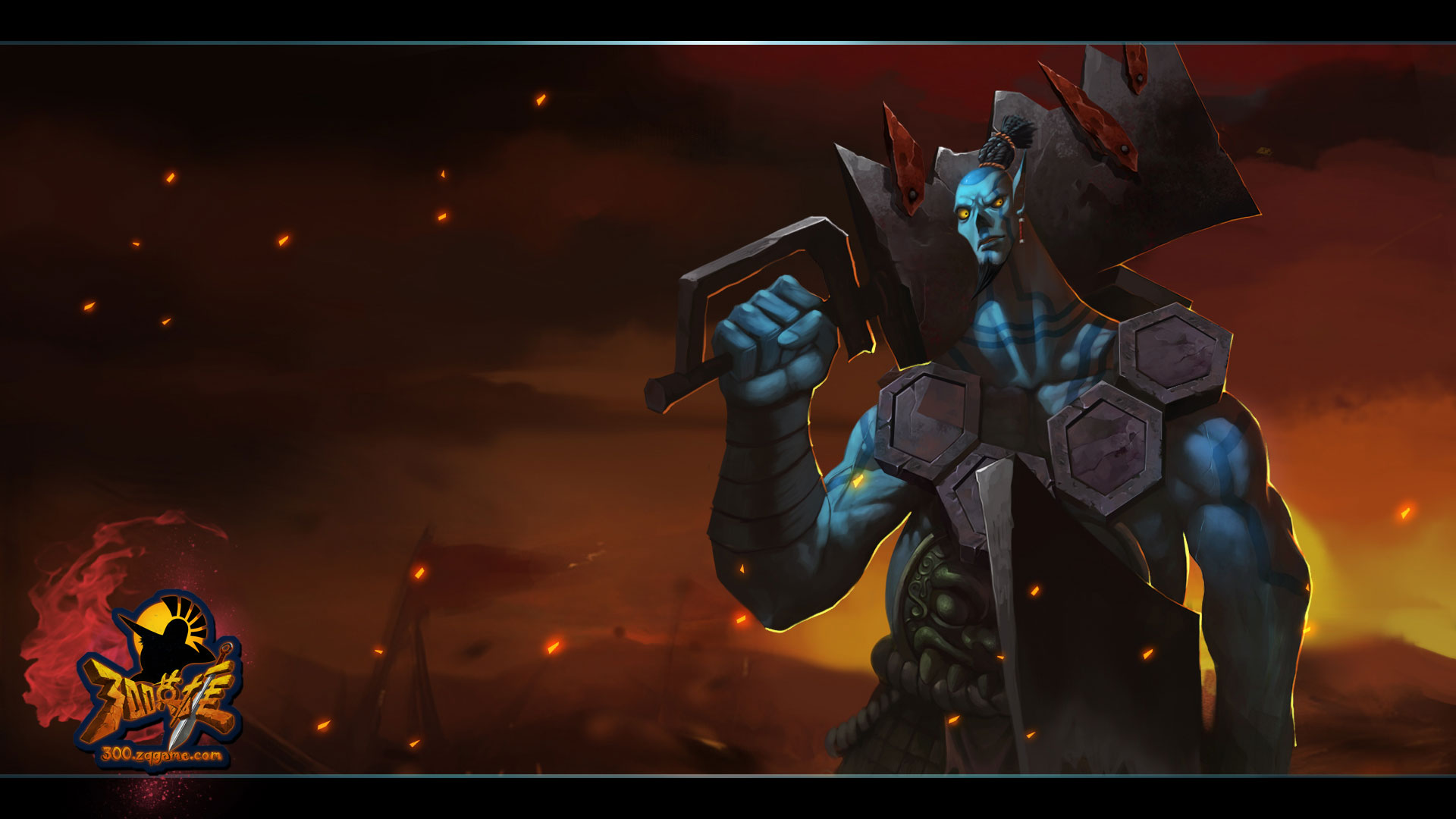 对战网游《300英雄》桌面壁纸(5)