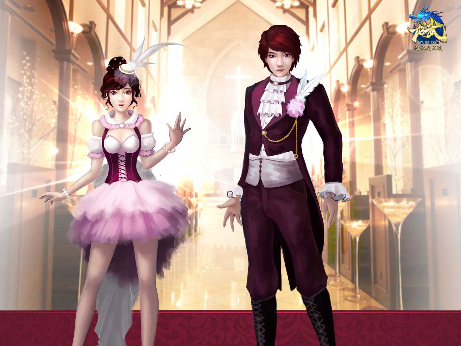 《龙武》浪漫情缘壁纸赏(4)