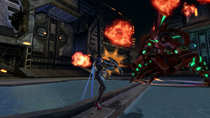 日服《女王之刃》性感角色截图(5)