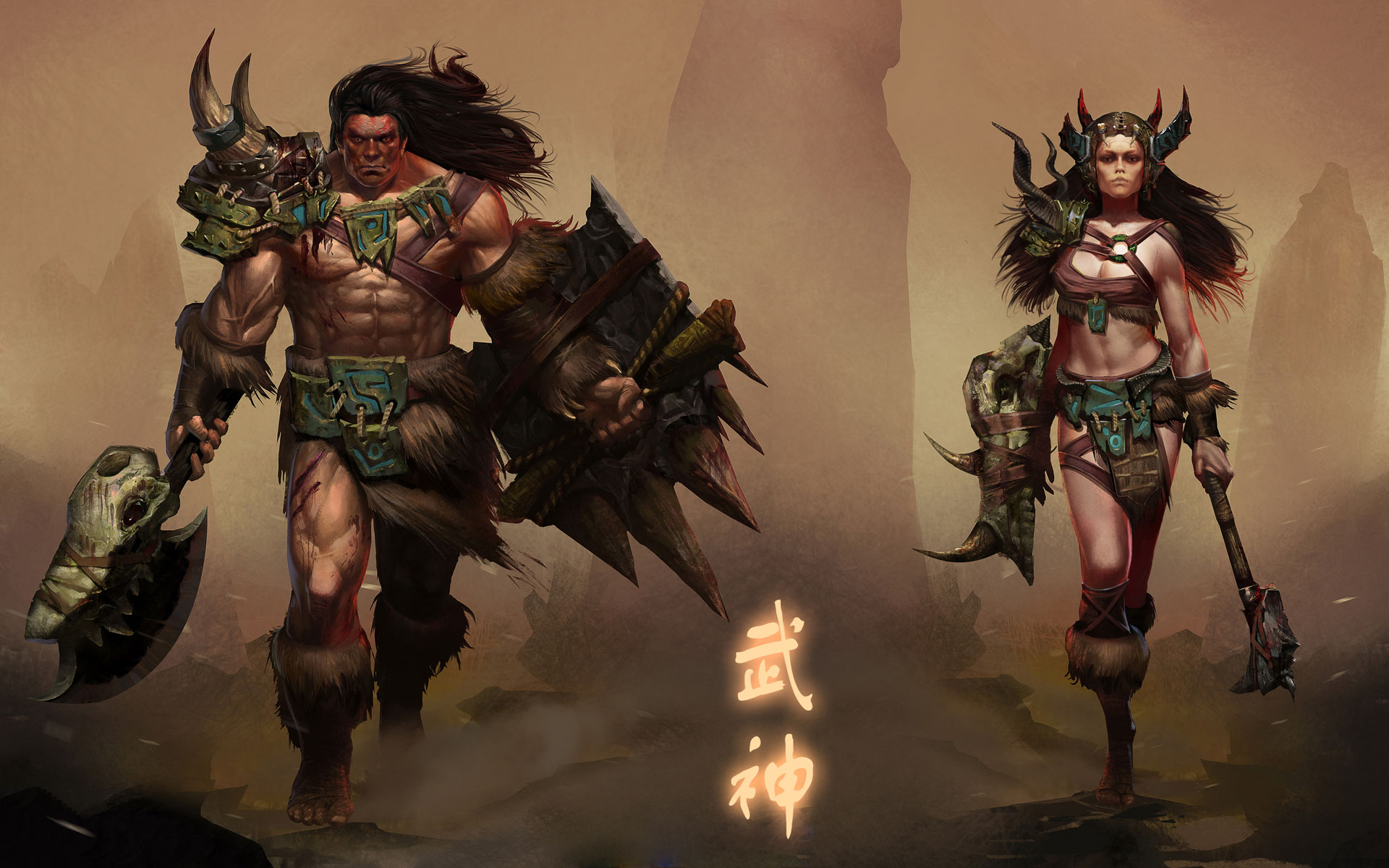 《远古传奇》游戏桌面壁纸(4)