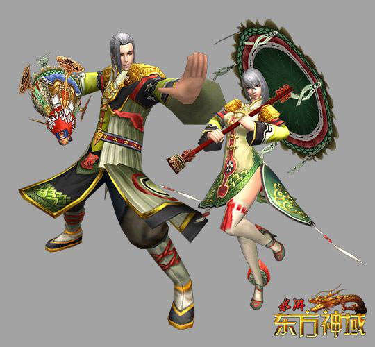 3D网游《东方神域》游戏原画(13)