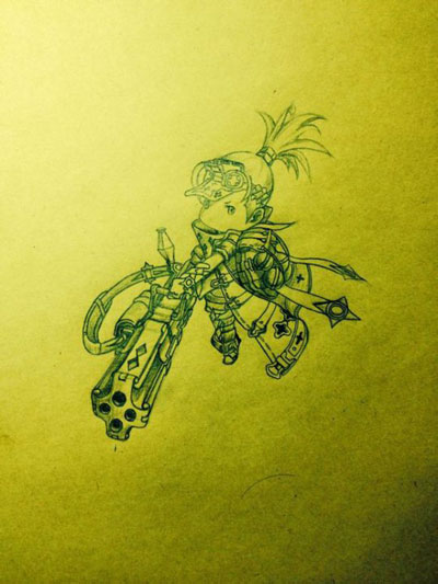 玩家手绘《地城之光》人物美图赏(13)