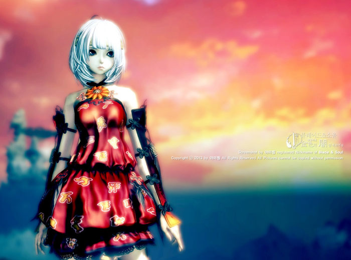 剑灵韩服新年时装截图(2)