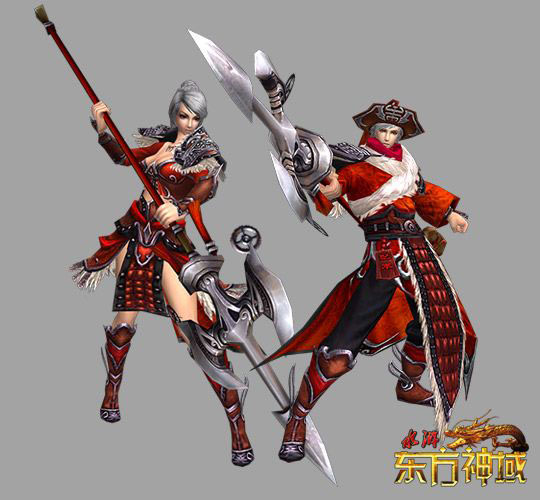 3D网游《东方神域》游戏原画(2)