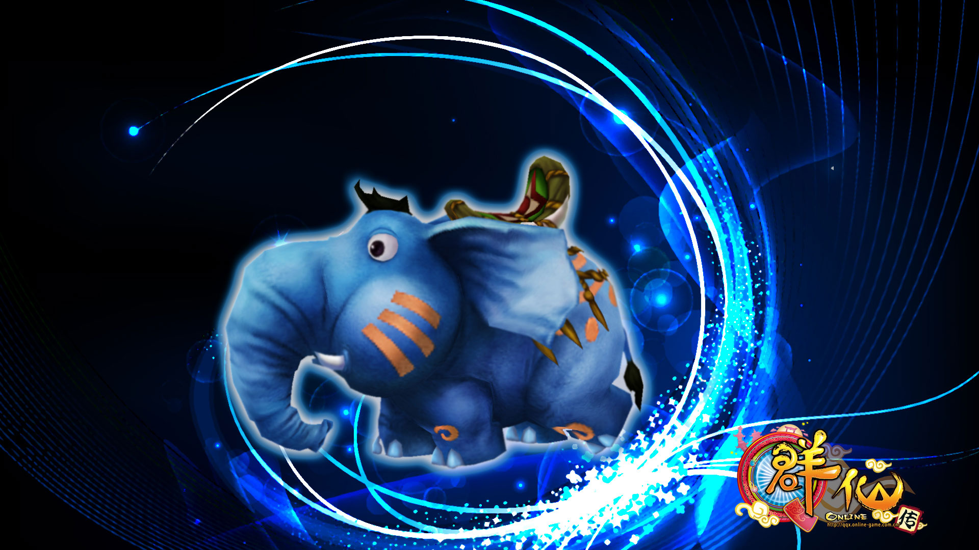 《Q群仙传OL》精美坐骑壁纸(4)