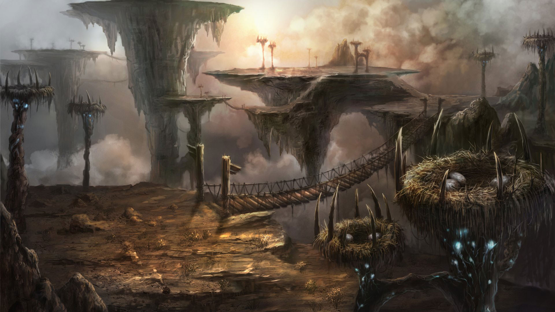 奇幻网游《激战大陆》游戏壁纸(4)