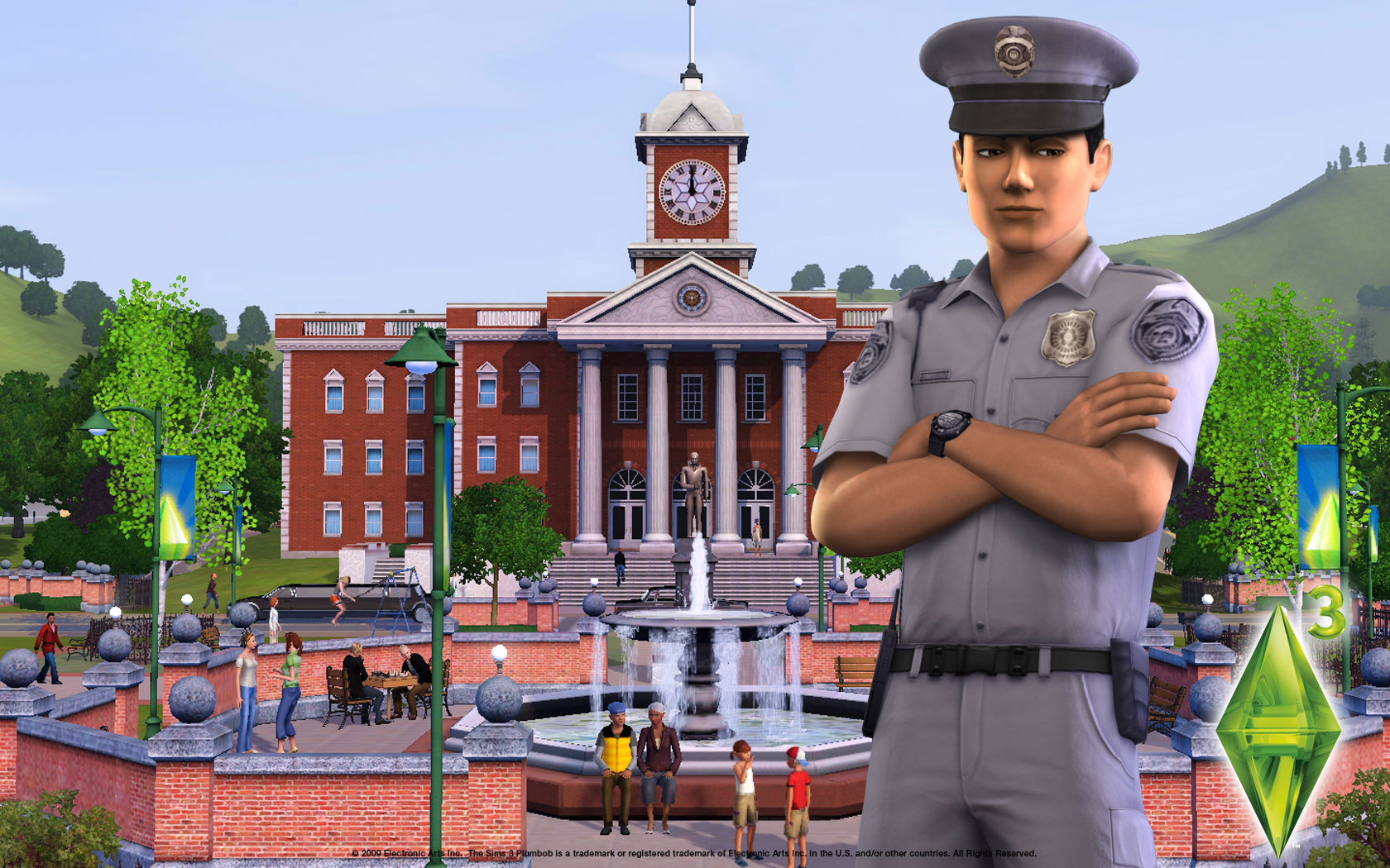 《模拟人生3》电脑桌面壁纸(7)