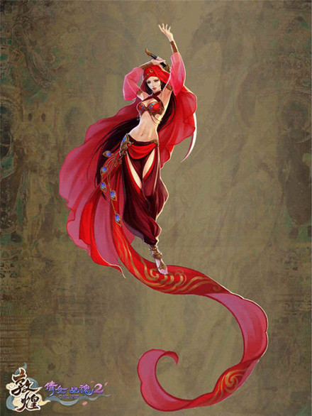 《倩女幽魂2》敦煌主角形象截图(6)