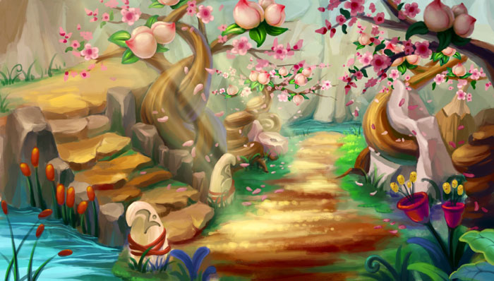 《摩登原始人》场景原画赏(2)