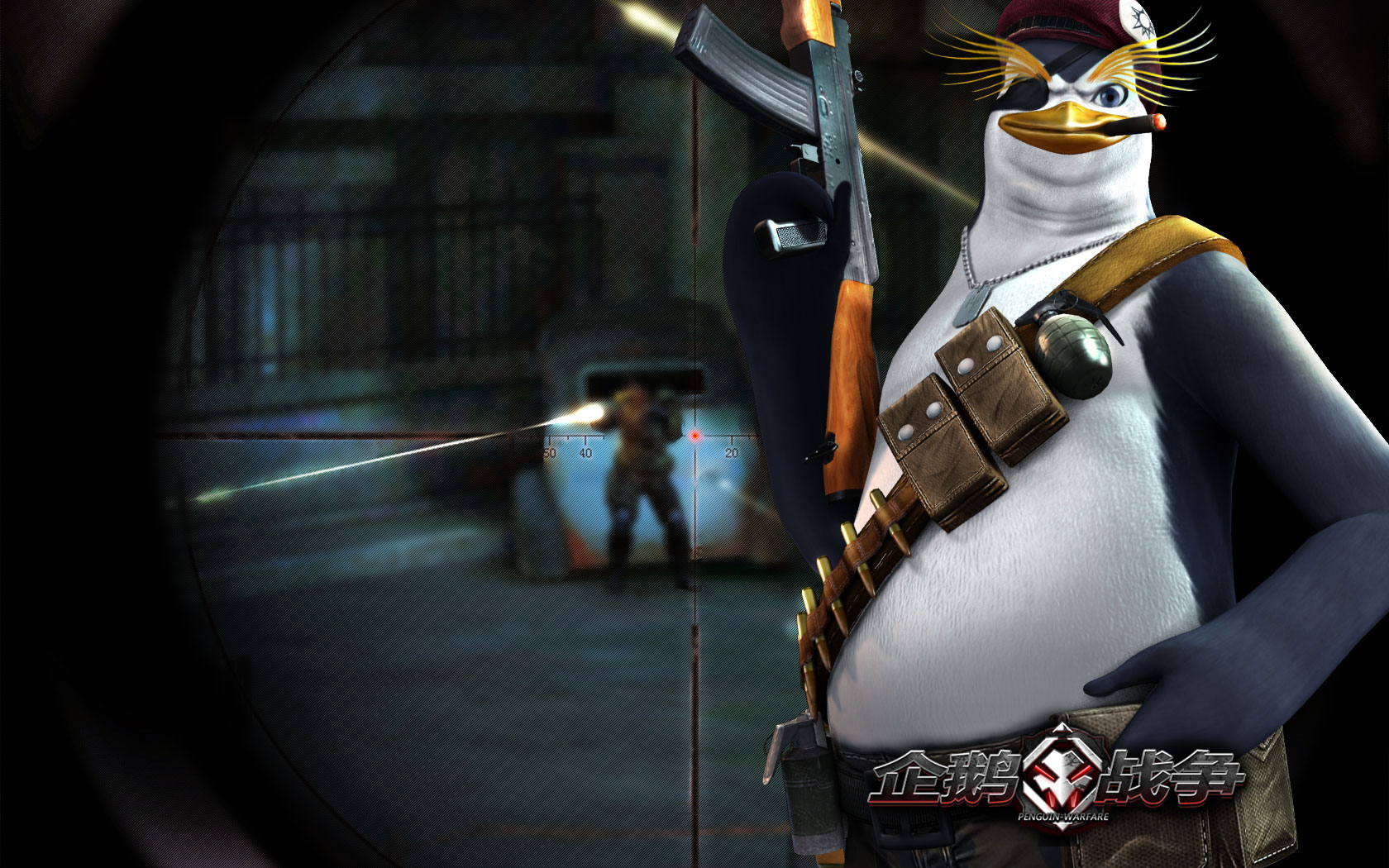 射击网游《企鹅战争》高清壁纸(3)