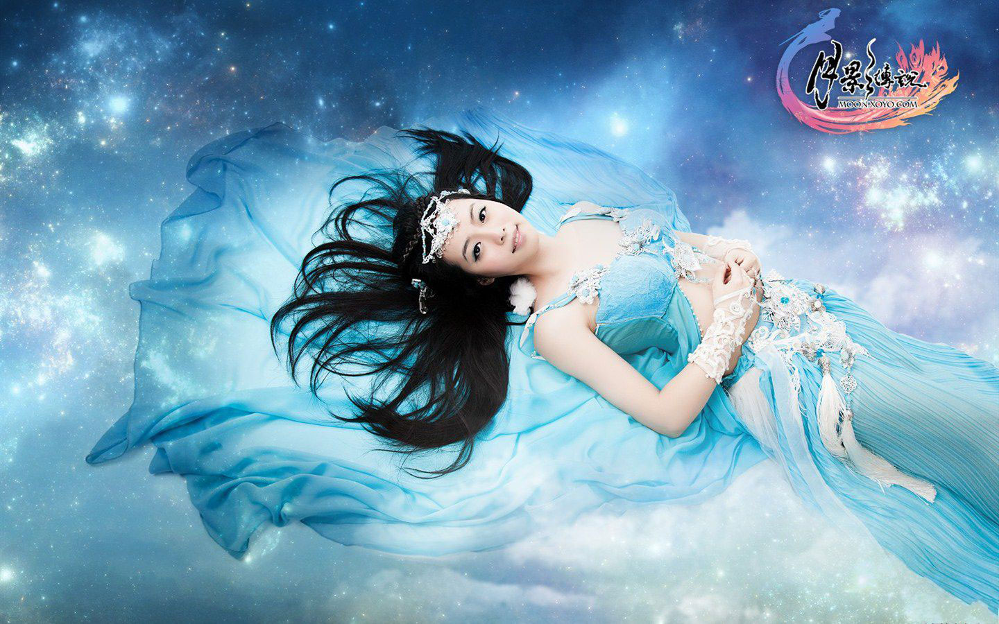 《月影传说》纳兰真精美cos壁纸(4)