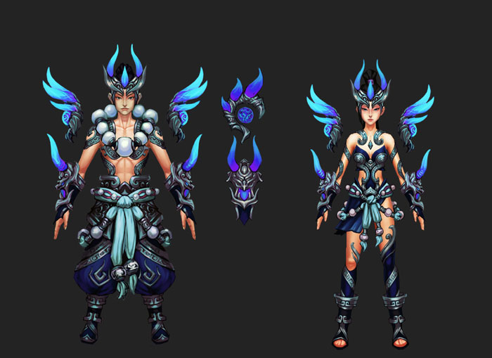 《神仙与妖怪》游戏原画赏析(5)