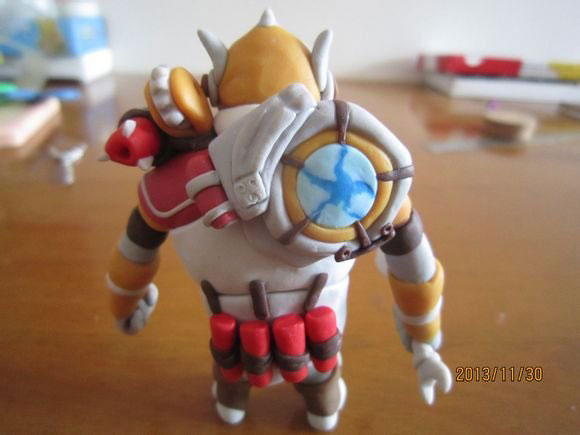 DOTA2玩家自制英雄软陶(15)