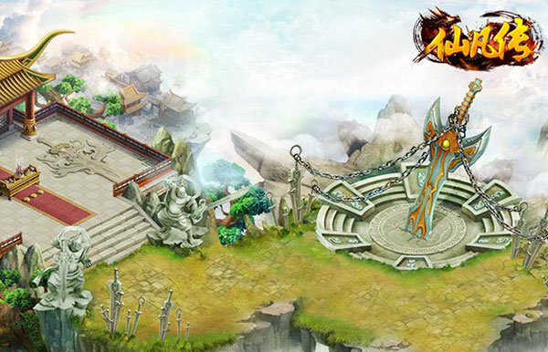 RPG网游《仙凡传》场景截图(5)