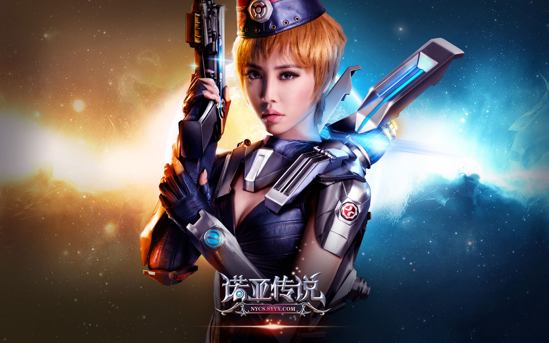 蔡依林代言网游《诺亚传说》壁纸(16)