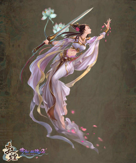 《倩女幽魂2》敦煌主角形象截图(7)