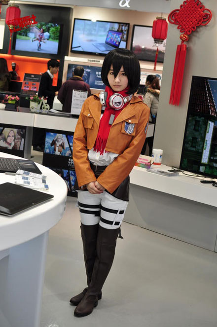 上海《进击的巨人》主题数码店(6)