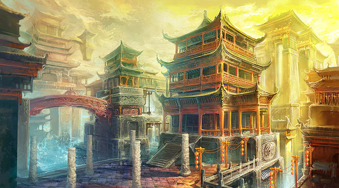 RPG网游《天境》原画截图(3)