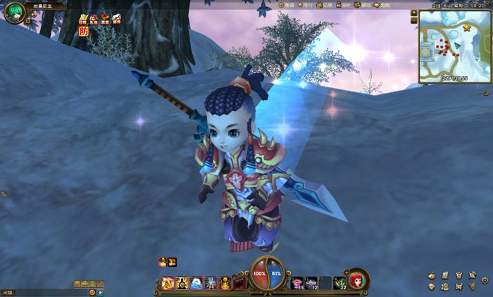 武侠类网游《江湖总动员》截图(2)